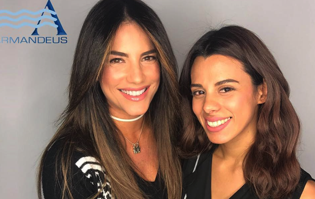 Gaby Espino visited us at Salon Armandeus Doral