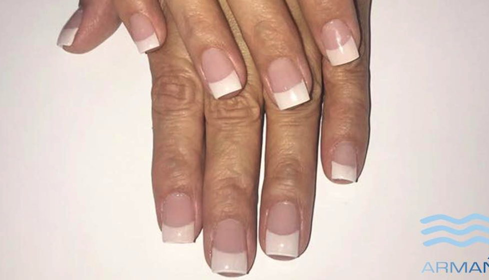 Nails done at Salon Armandeus Coconut Grove