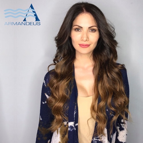 Cynthia Olavarrias new look done at Salon Armandeus Doral