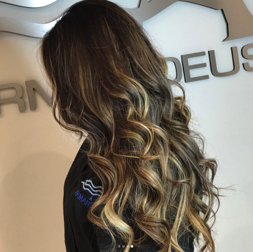 Highlights and hairstyle done at Salon Armandeus Orlando