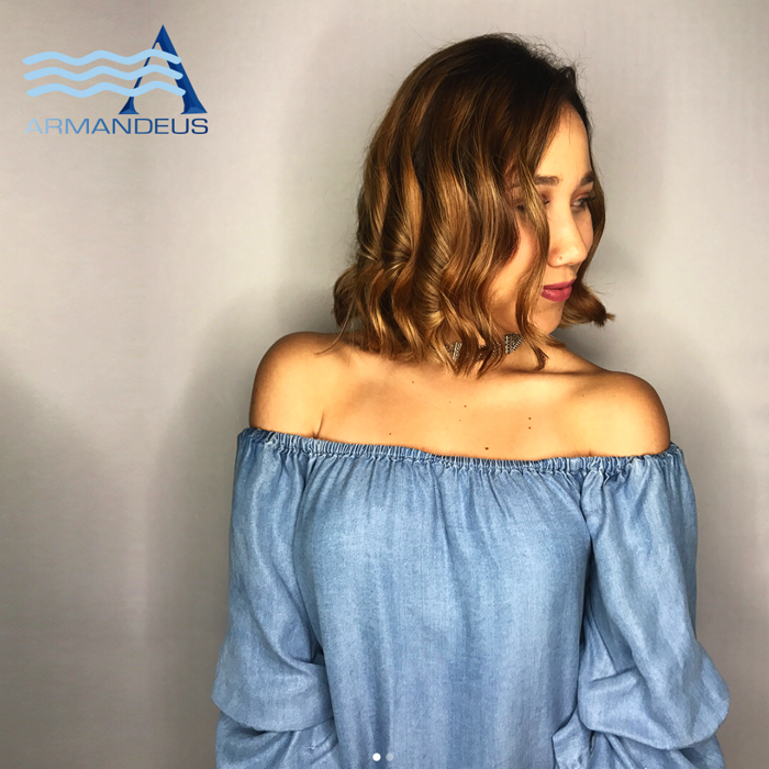 Hair color and hairstyles done at Salon Armandeus Doral