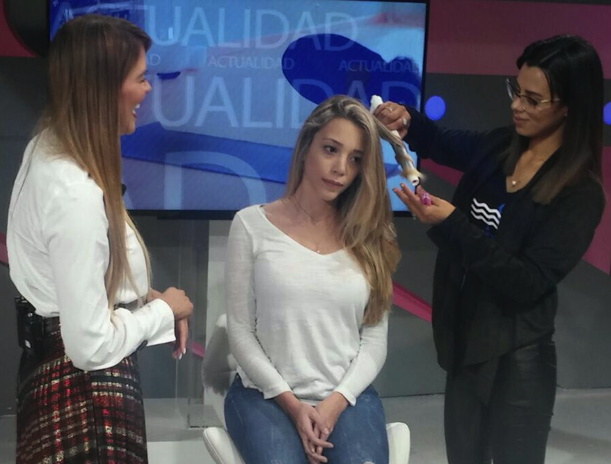 Lici Guifarro in Chic al Dia talking hair trends 2018
