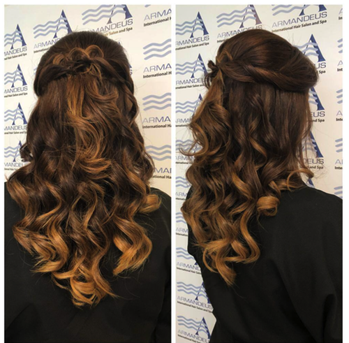 Hairstyles done at Salon Armandeus Coconut Grove