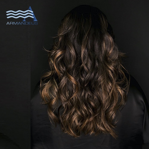 Hair color and styles done at Salon Armandeus Doral