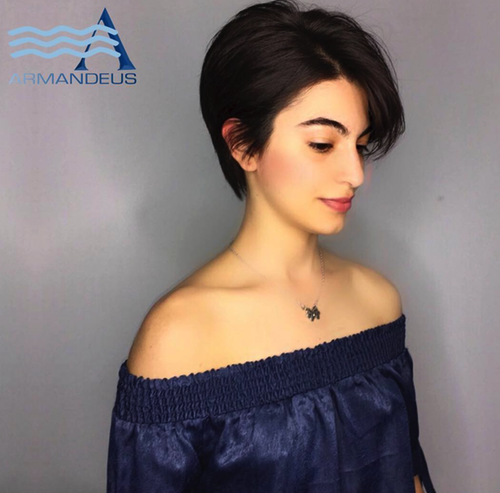 Hair color and styles done at Salon Armandeus Doral