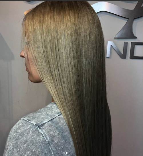 Hair color and style done at Salon Armandeus Orlando