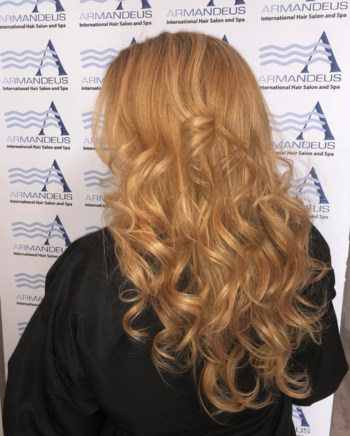 Hair color and styles done at Salon Armandeus Coconut Grove