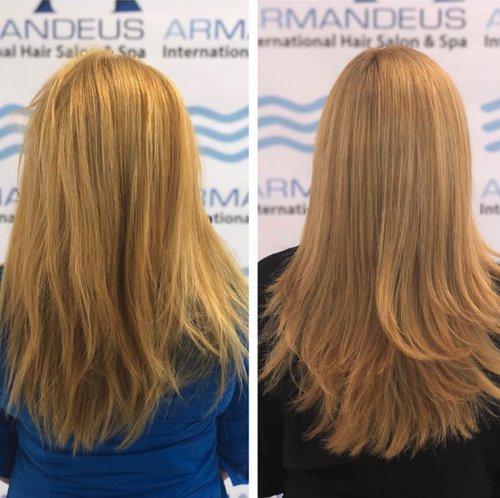 Color correction done at Salon Armandeus Coconut Creek