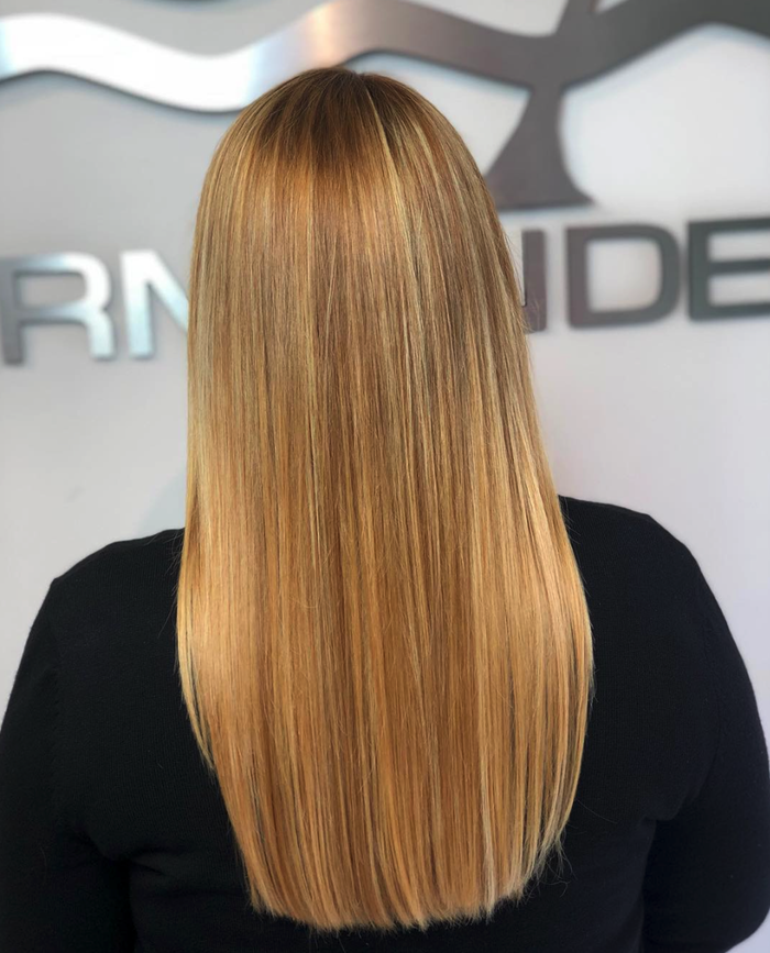 Hair color and style done at Salon Armandeus Orlando