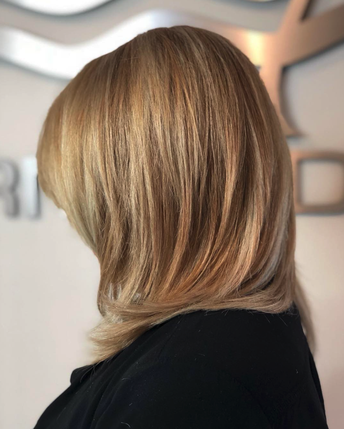 Hair color and style done at Salon Armandeus Orlando