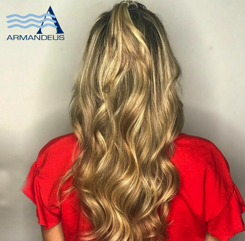 Hair color and styles done at Salon Armandeus Doral