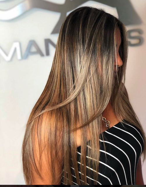 Highlights and stye done at Salon Armandeus Orlando