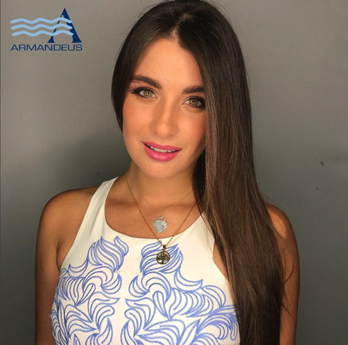 Naty Dominguez visited us at Salon Armandeus Doral