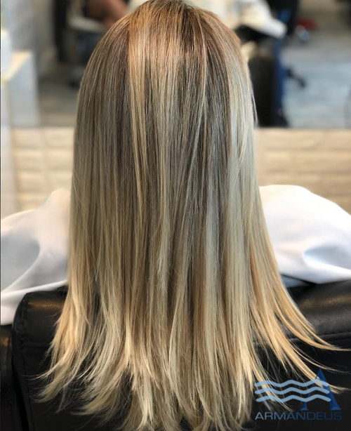 Perfect blonde done at Salon Armandeus Coconut Grove