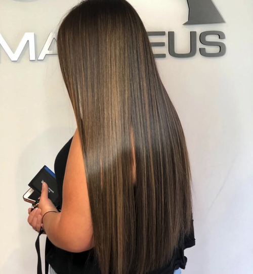 Highlights and stem cells treatment at Salon Armandeus Orlando