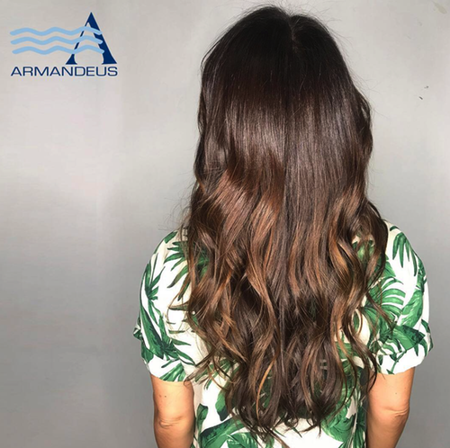 Highlights and style done at Salon Armandeus Doral
