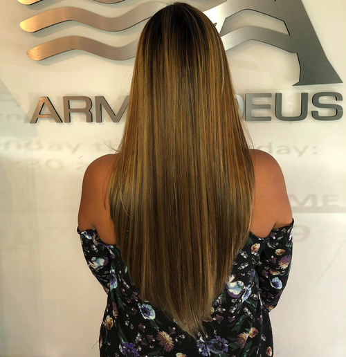 Highlights and style done at Salon Armandeus Orlando