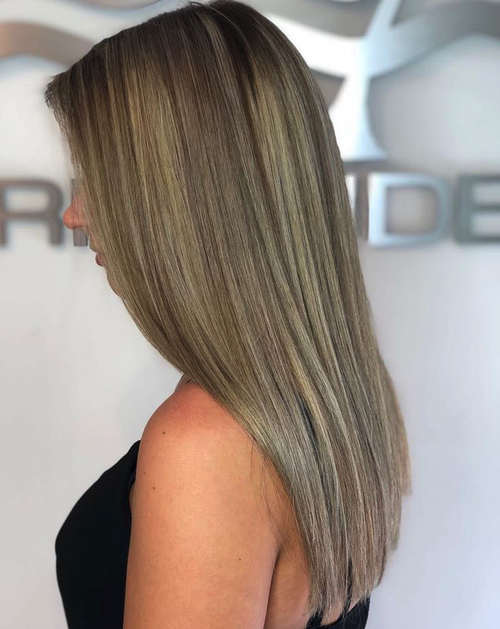 Hair color and style done at Salon Armandeus Orlando
