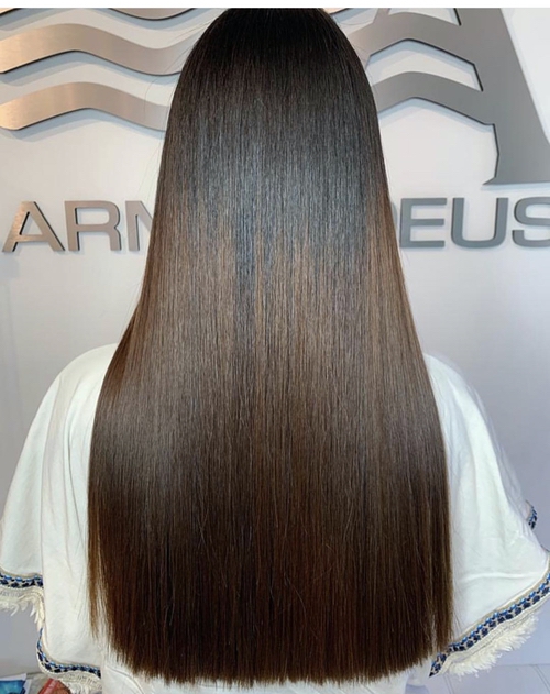 Perfect hair done at Salon Armandeus Orlando