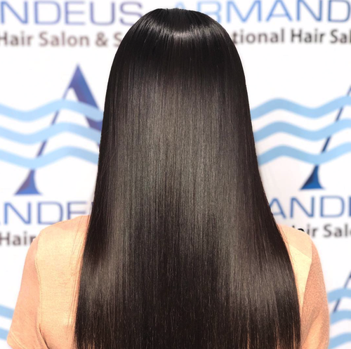 Stem cells hair treatment done at Salon Armandeus Midtown