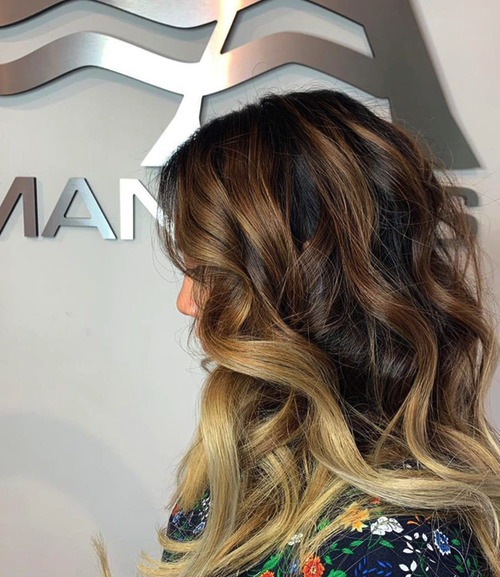 Ombre and hairstyle by Salon Armandeus Orlando