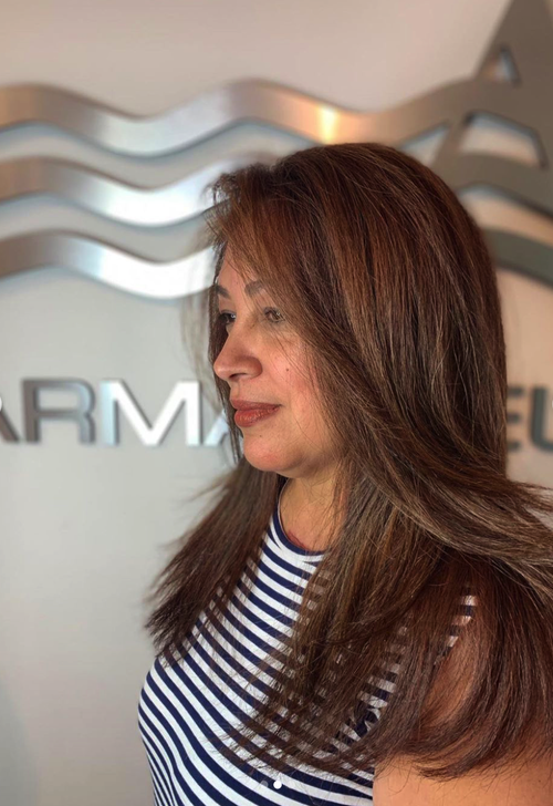 Hair color and style by Salon Armandeus Orlando