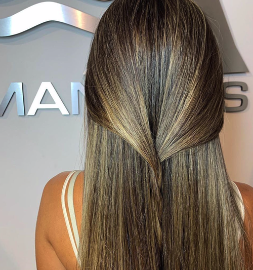 Highlights and hairstyle by Salon Armandeus Orlando