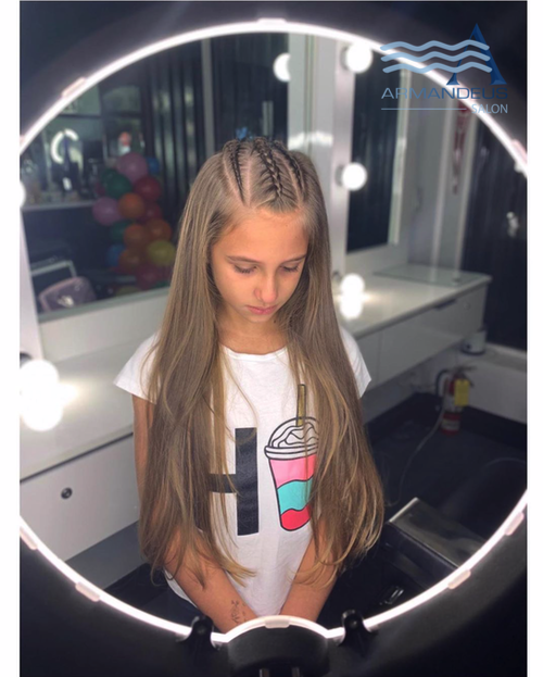 You're little princess are always welcomed to visits us at Hair Salon Armandeus Doral