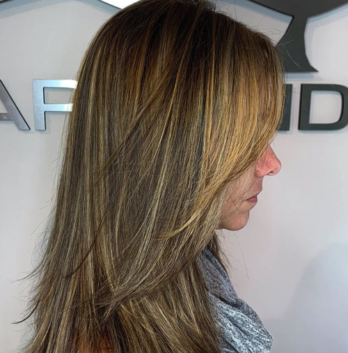 Highlights is a great option to give your hair some light by hair salon Armandeus Orlando