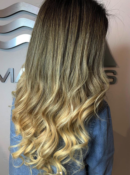 If your looking to have a balayage like this visit us at hair salon Armandeus Orlando