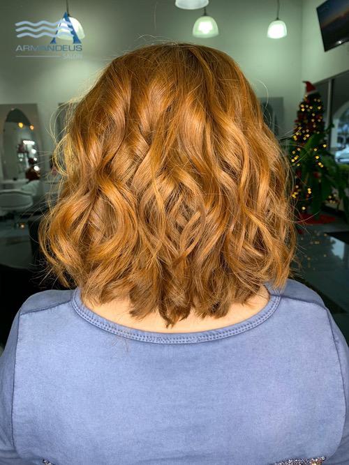 At hair salon Armandeus Doral we love copper hair colors