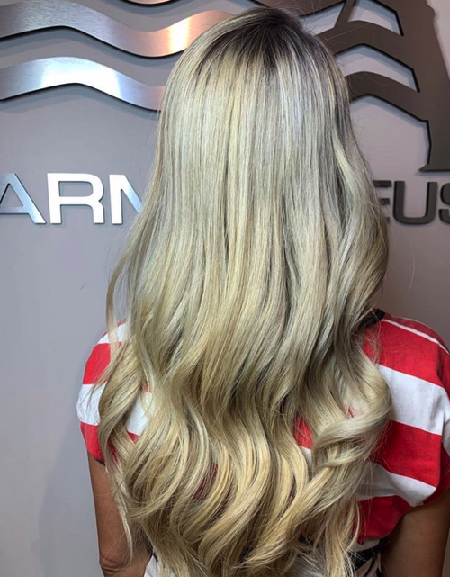 Check out this color correction by hair salon Armandeus Orlando