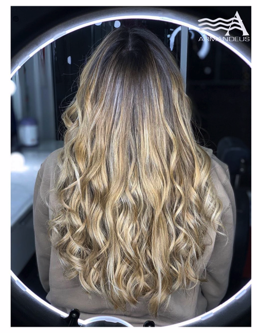 If you're looking to have beautiful hair like this one visit us at hair salon Armandeus Doral