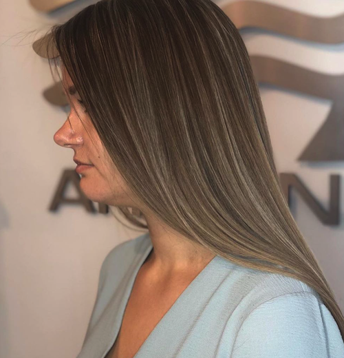 Partial highlights are a great option for a new look at hair salon Armandeus Orlando