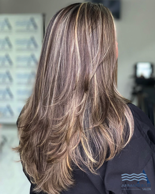 How to have the best highlights when visiting us at hair salon Armandeus Katy